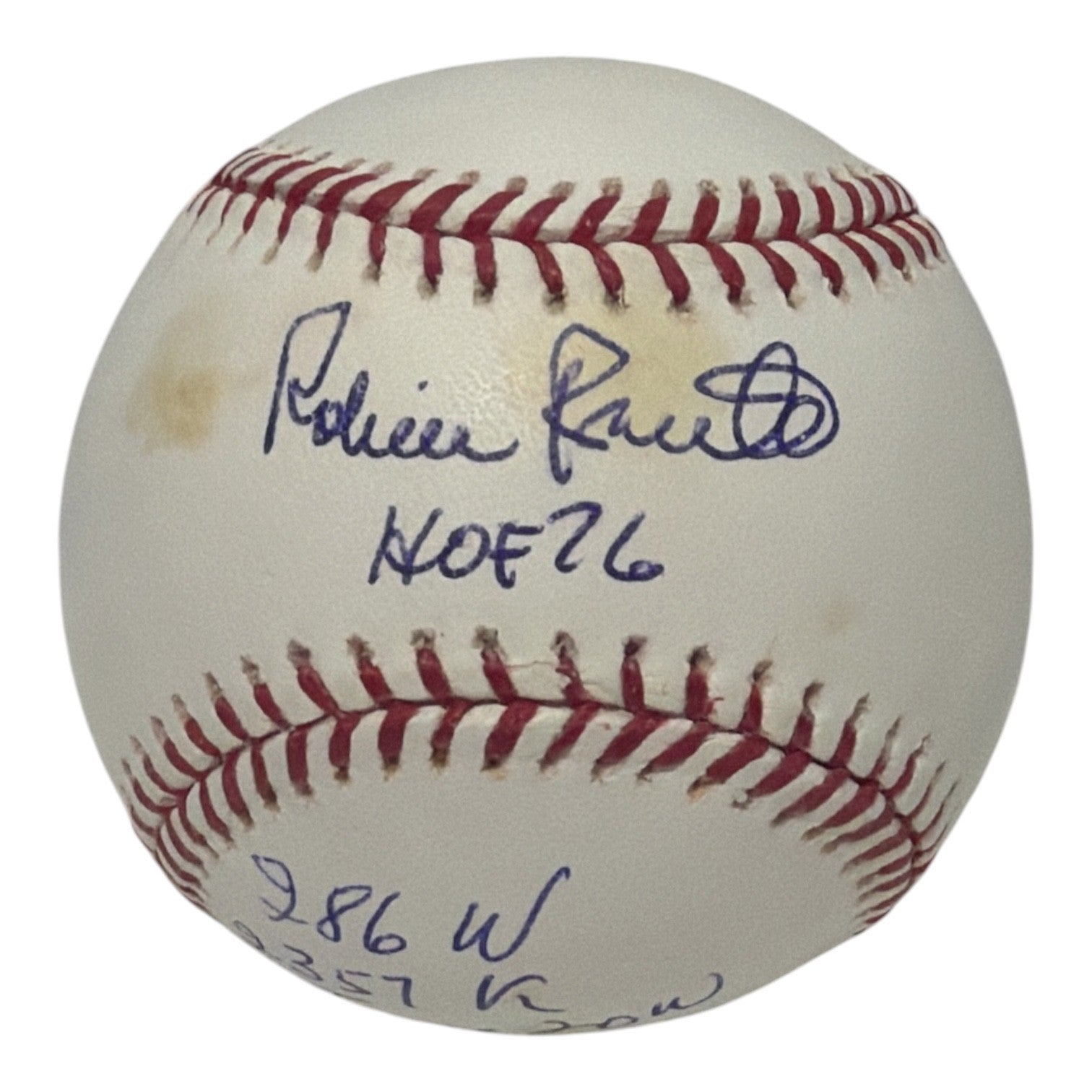 Robin Roberts Signed ROMLB Baseball w/ 4x Ins JSA Authenticated Phillies-Powers Sports Memorabilia