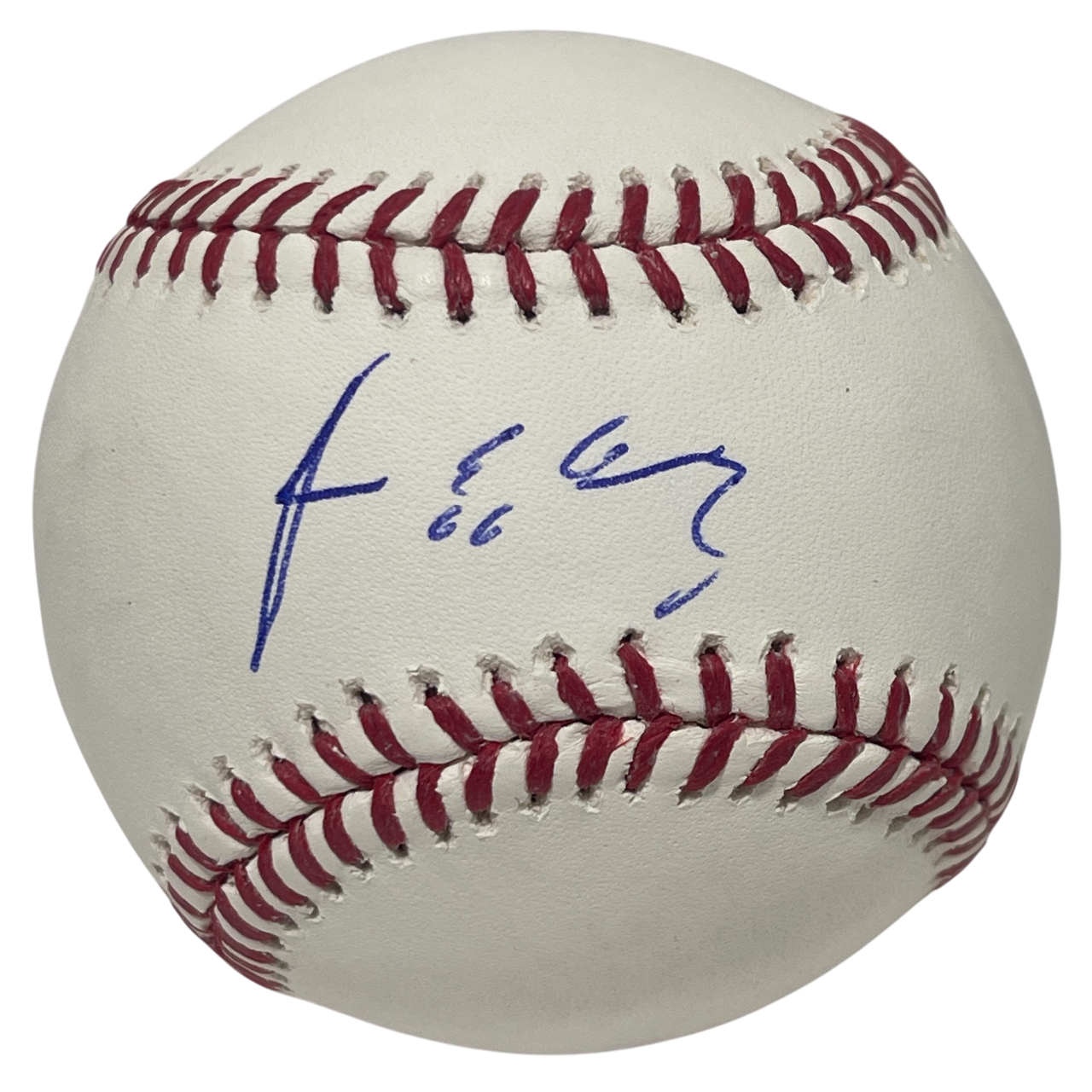 Jarlin Garcia Signed ROMLB Baseball Miami Marlins LSCM Authenticated-Powers Sports Memorabilia