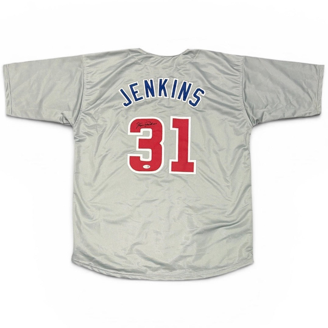 Fergie Jenkins Signed Custom Jersey JSA Witness Authenticated-Powers Sports Memorabilia