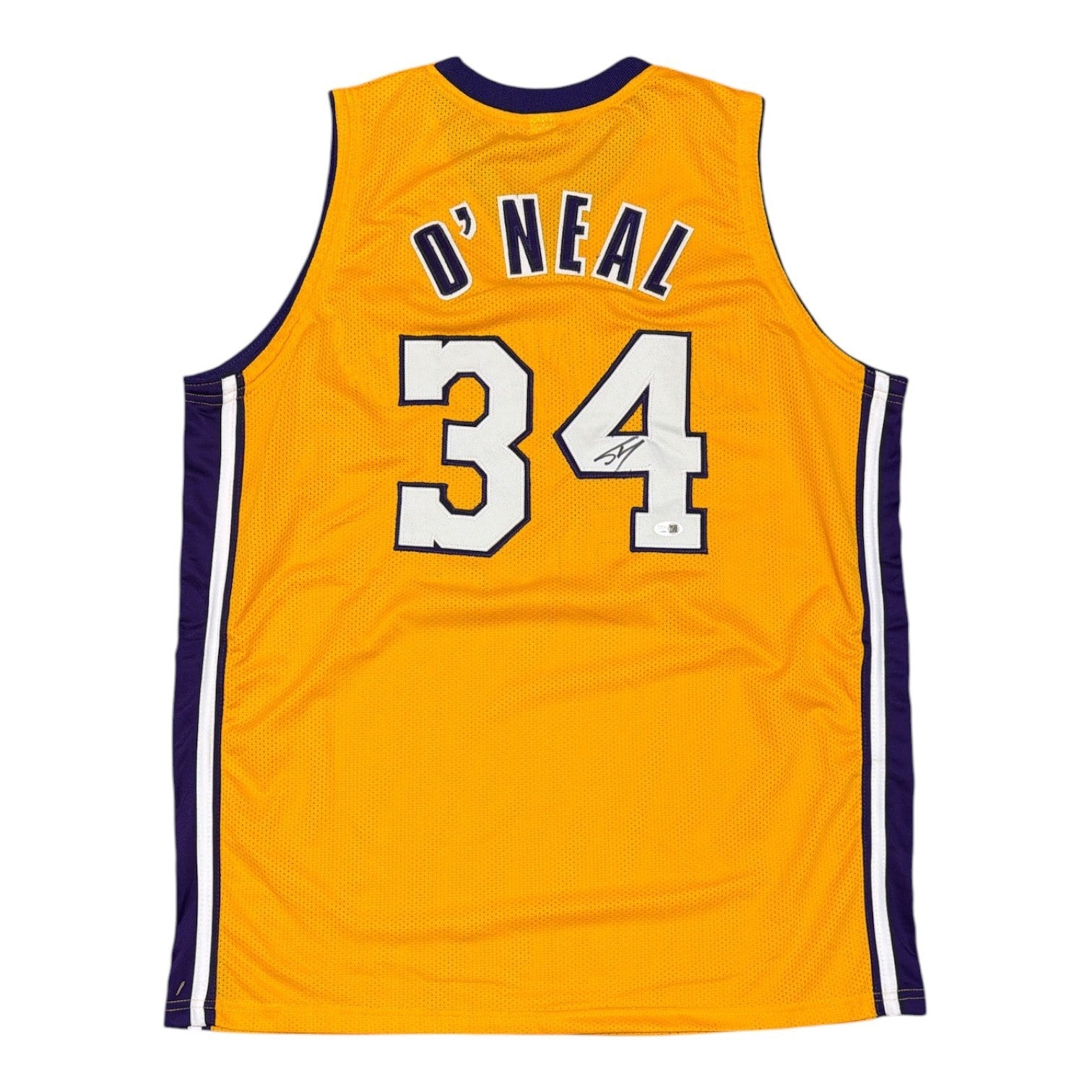 Shaquille O'Neal Signed Custom Jersey JSA Witness Authenticated Shaq-Powers Sports Memorabilia