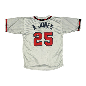 Andruw Jones Signed Custom Jersey w/ HOF 26 JSA Authenticated-Powers Sports Memorabilia