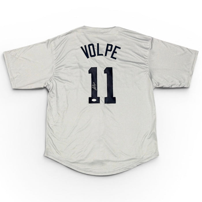 Anthony Volpe Signed Custom Jersey JSA Authenticated-Powers Sports Memorabilia