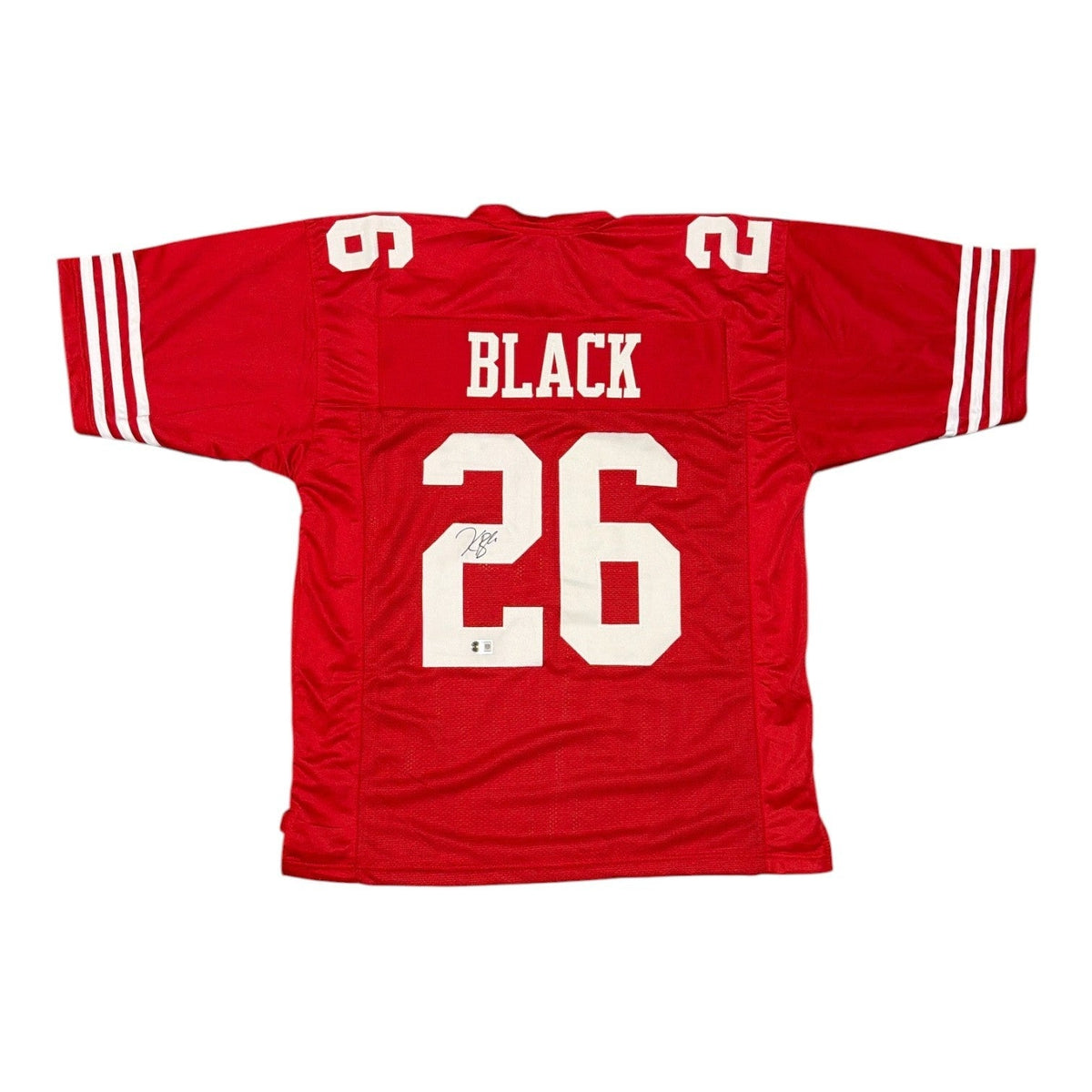 Kaelon Black Signed Custom Jersey Beckett Witness Authenticated-Powers Sports Memorabilia