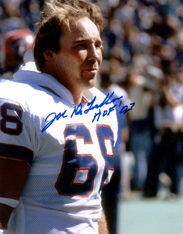 Joe DeLamielleure Signed Buffalo Bills 8x10 Photo w/ HOF 03 LSCM Authenticated #2-Powers Sports Memorabilia