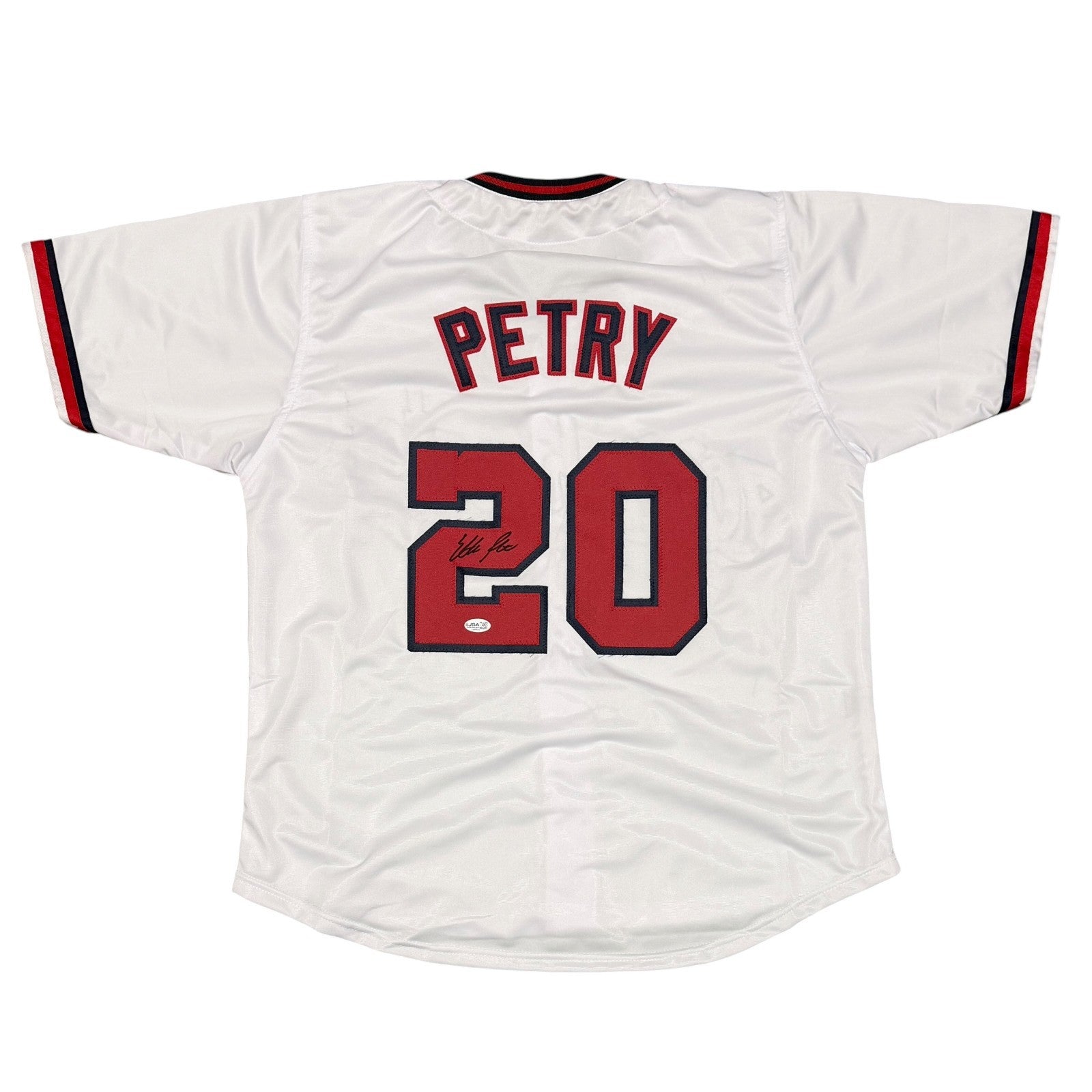 Ethan Petry Signed Custom Jersey JSA Authenticated-Powers Sports Memorabilia