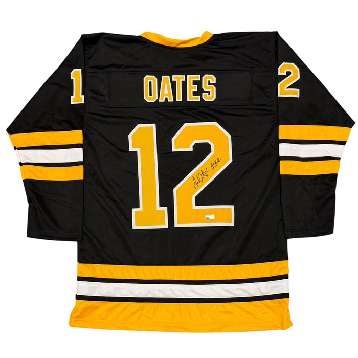 Adam Oates Signed Custom Jersey w/ HOF 12 Beckett Witness Authenticated-Powers Sports Memorabilia
