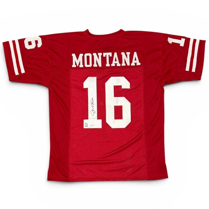 Joe Montana Signed Custom Jersey JSA Authenticated-Powers Sports Memorabilia