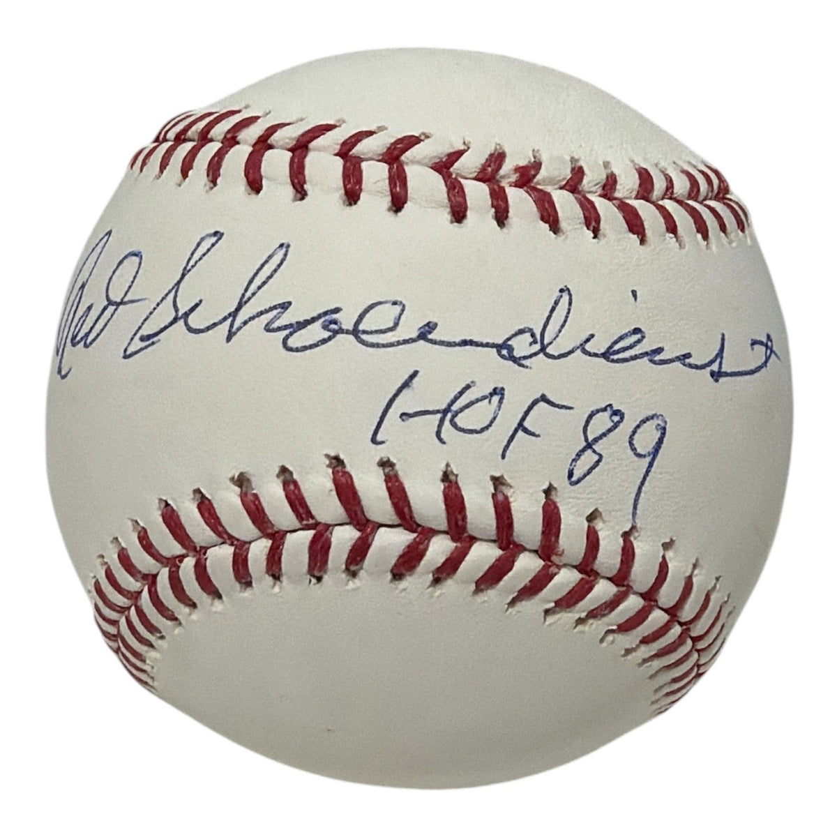 Red Schoendienst Signed ROMLB Baseball w/ HOF 89 JSA Authenticated Cardinals-Powers Sports Memorabilia