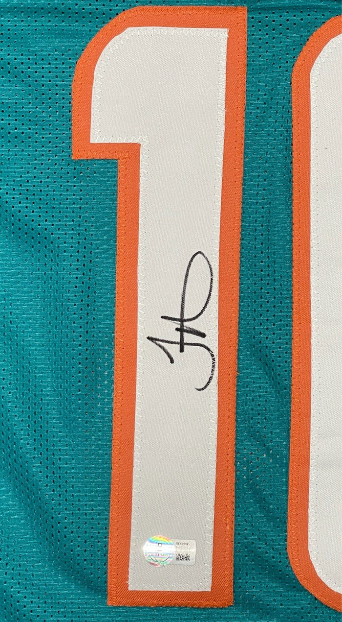 Tyreek Hill Signed Custom Jersey Beckett Authenticated-Powers Sports Memorabilia