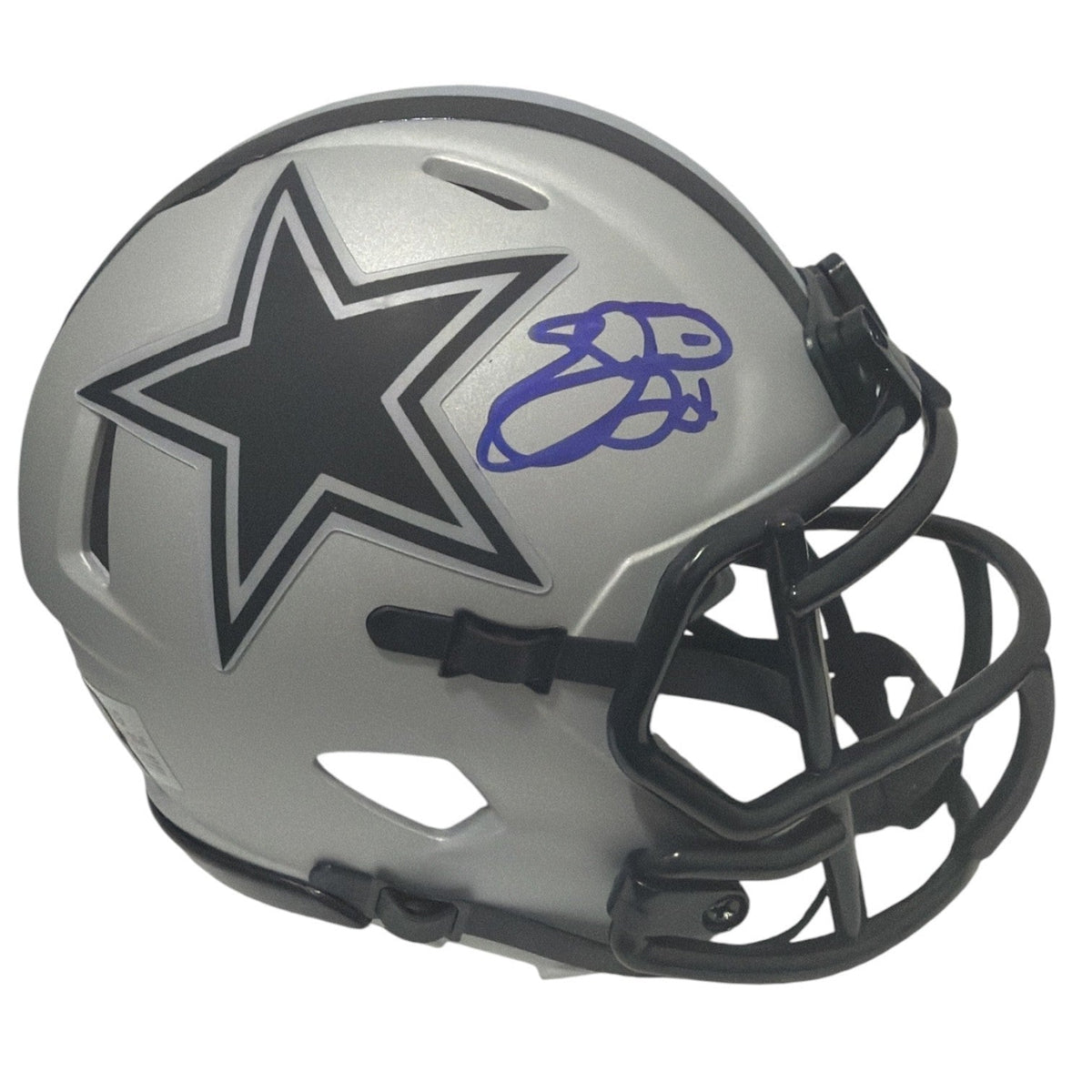 Emmitt Smith Signed Dallas Cowboys Rave Mini Helmet Prova + JSA COA-Powers Sports Memorabilia