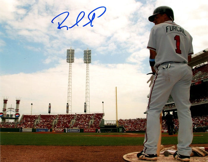 Rafael Furcal Signed Atlanta Braves 8x10 Photo LSCM Authenticated #1-Powers Sports Memorabilia