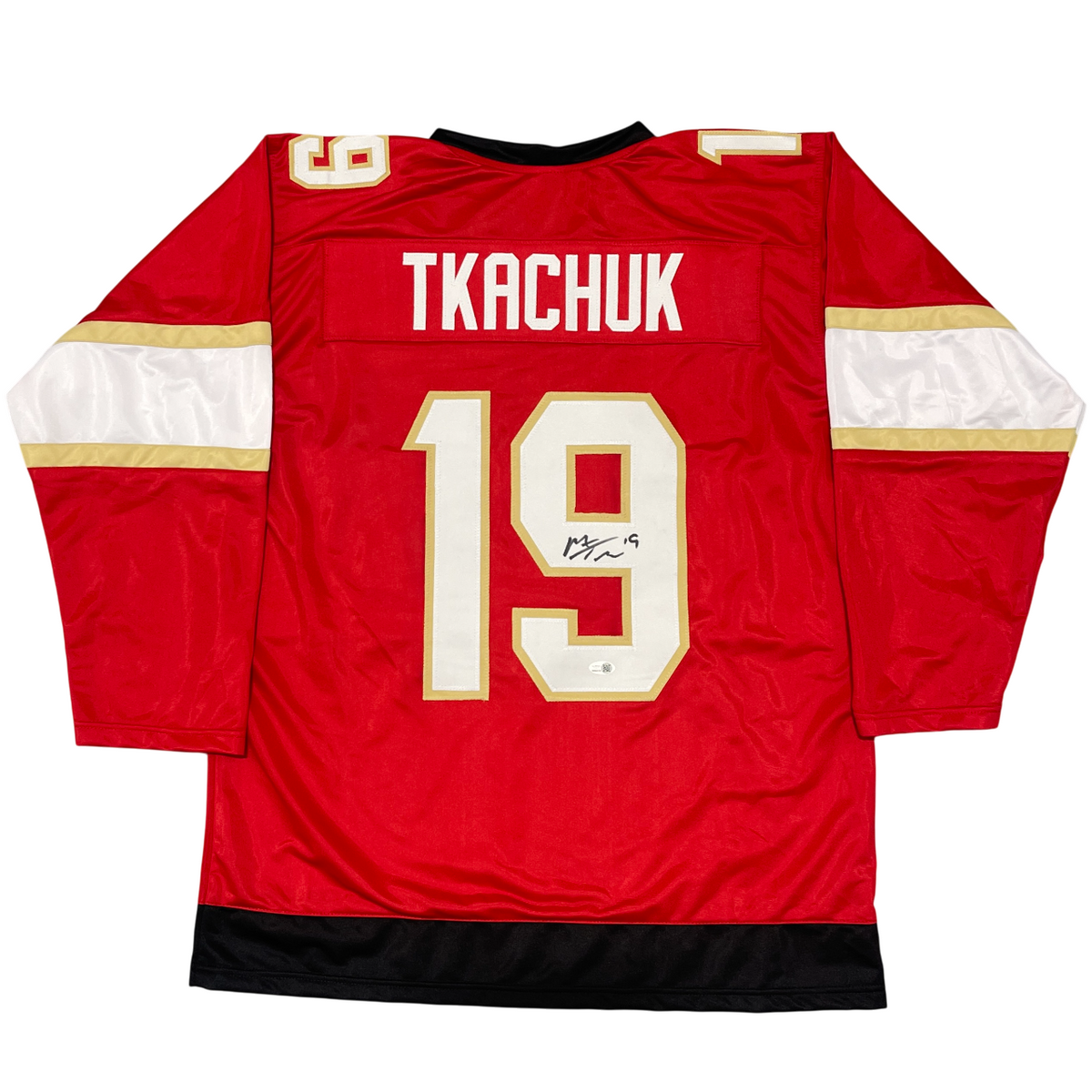 Matthew Tkachuk Signed Autographed Florida Panthers Custom Jersey JSA COA-Powers Sports Memorabilia