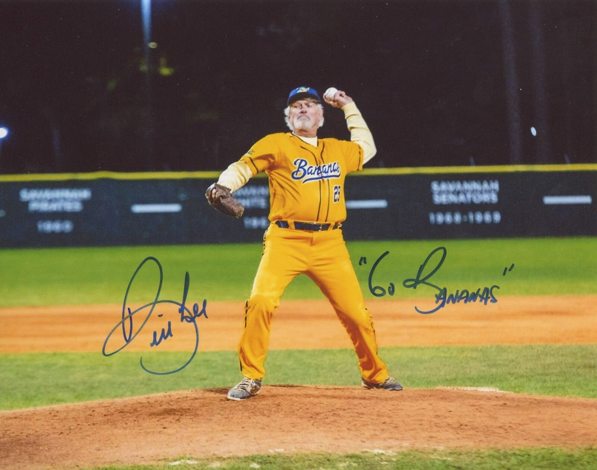 Bill Lee Signed Savannah Bananas 8x10 Photo w/ Go Bananas LSCM Authenticated #5-Powers Sports Memorabilia