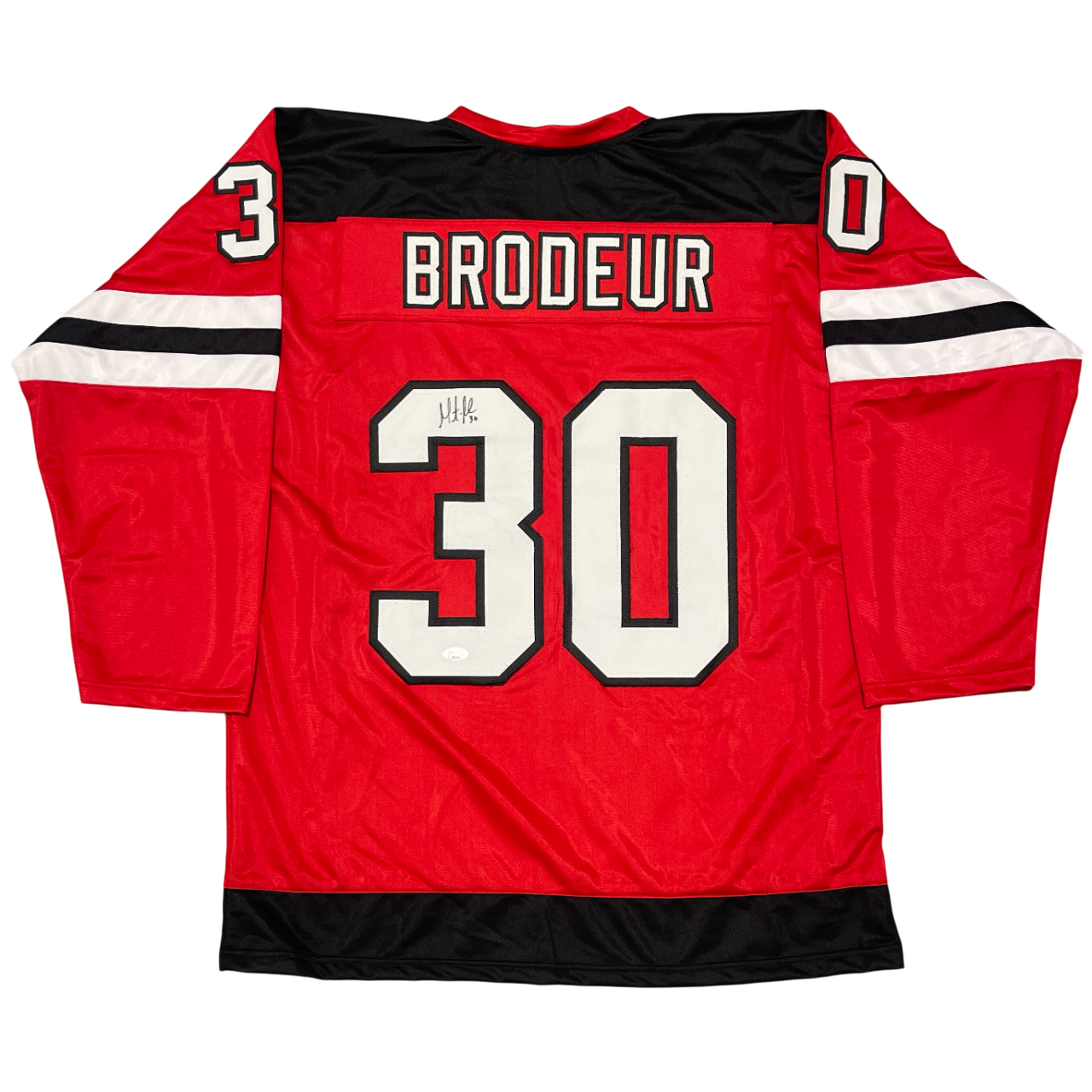 Martin Brodeur Signed Custom Jersey JSA Authenticated-Powers Sports Memorabilia