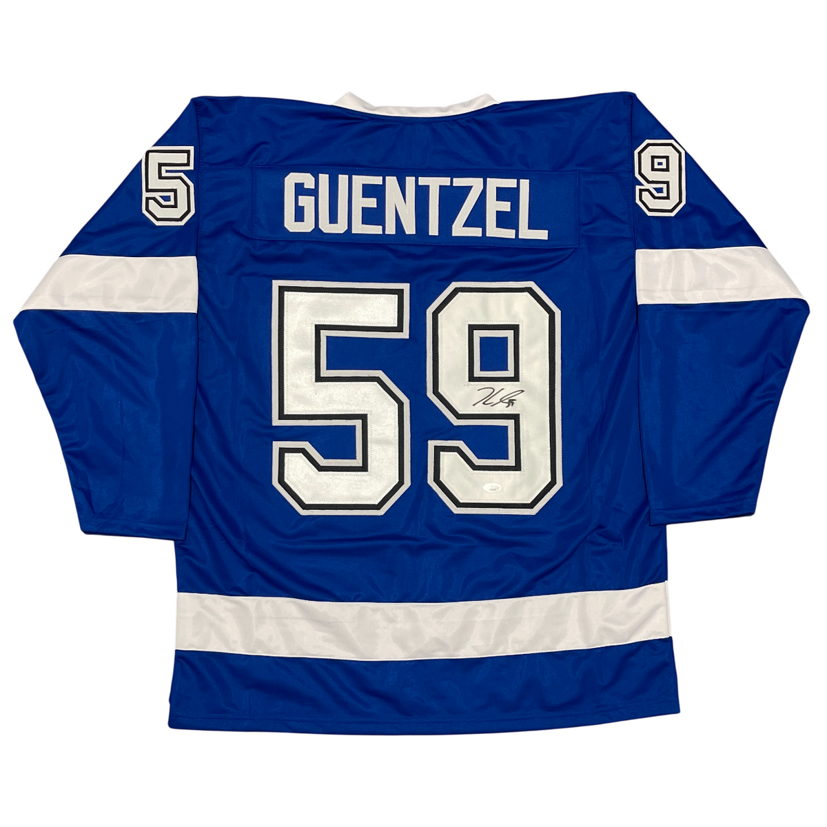 Jake Guentzel Signed Autographed Tampa Bay Lightning Custom Jersey JSA COA-Powers Sports Memorabilia