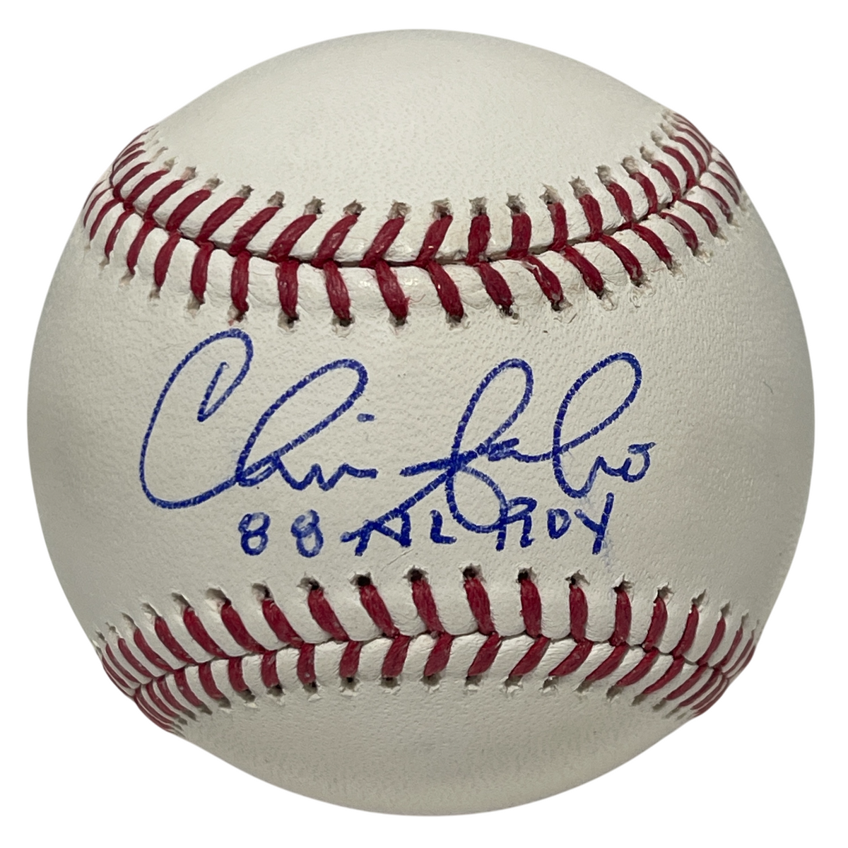 Chris Sabo Signed ROMLB Baseball w/ 88 NL ROY Beckett Authenticated-Powers Sports Memorabilia