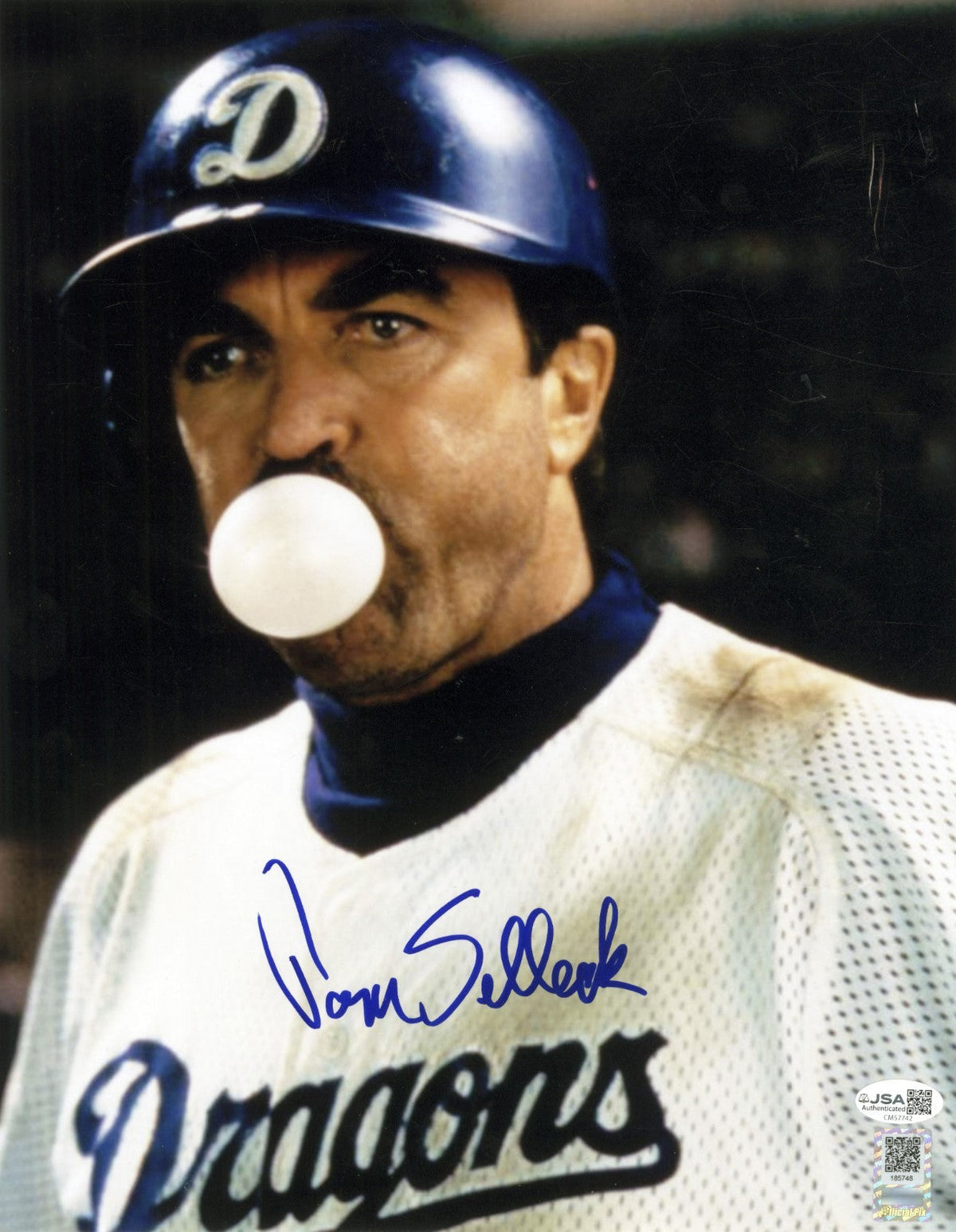 Tom Selleck Mr. Baseball Jack Elliot Signed 11x14 Photo Official Pix + JSA Authenticated-Powers Sports Memorabilia