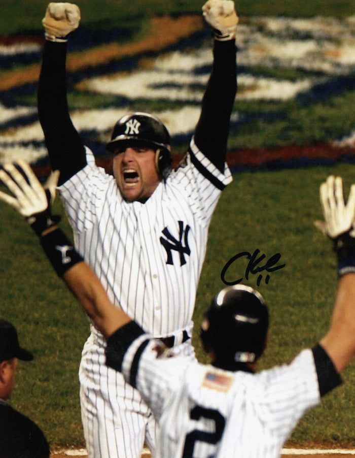 Chuck Knoblauch Signed New York Yankees 8x10 Photo LSCM Authenticated #3-Powers Sports Memorabilia