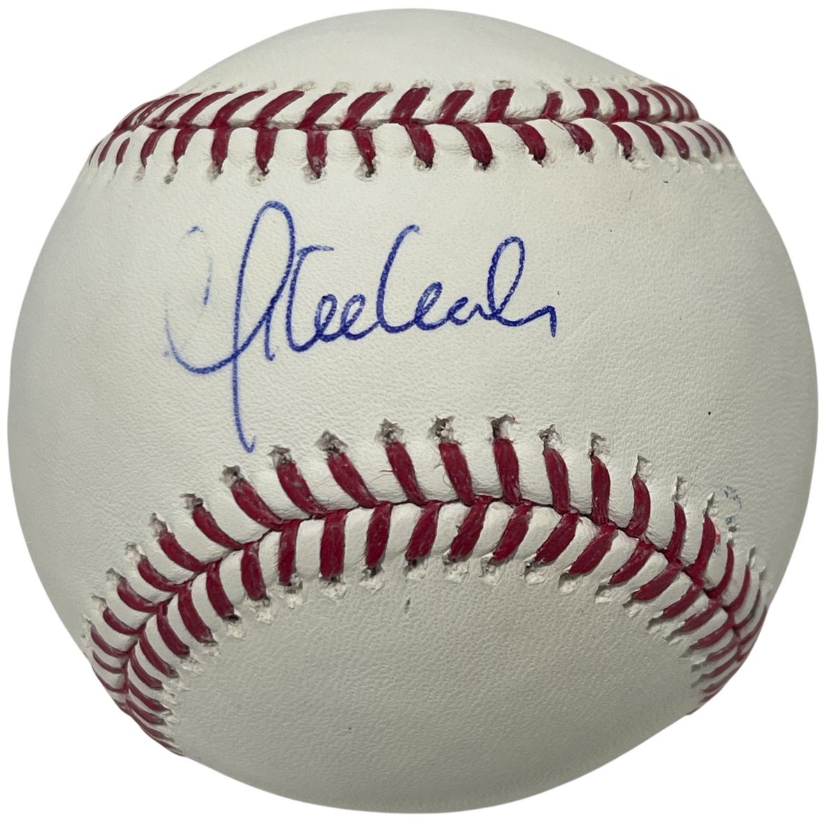Mike Leake Signed ROMLB Baseball Reds Cardinals Mariners LSCM Authenticated-Powers Sports Memorabilia