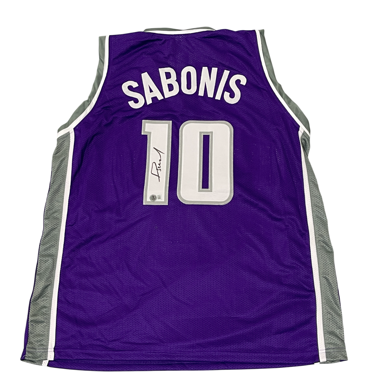 Domantas Sabonis Signed Custom Jersey Beckett Witness Authenticated-Powers Sports Memorabilia
