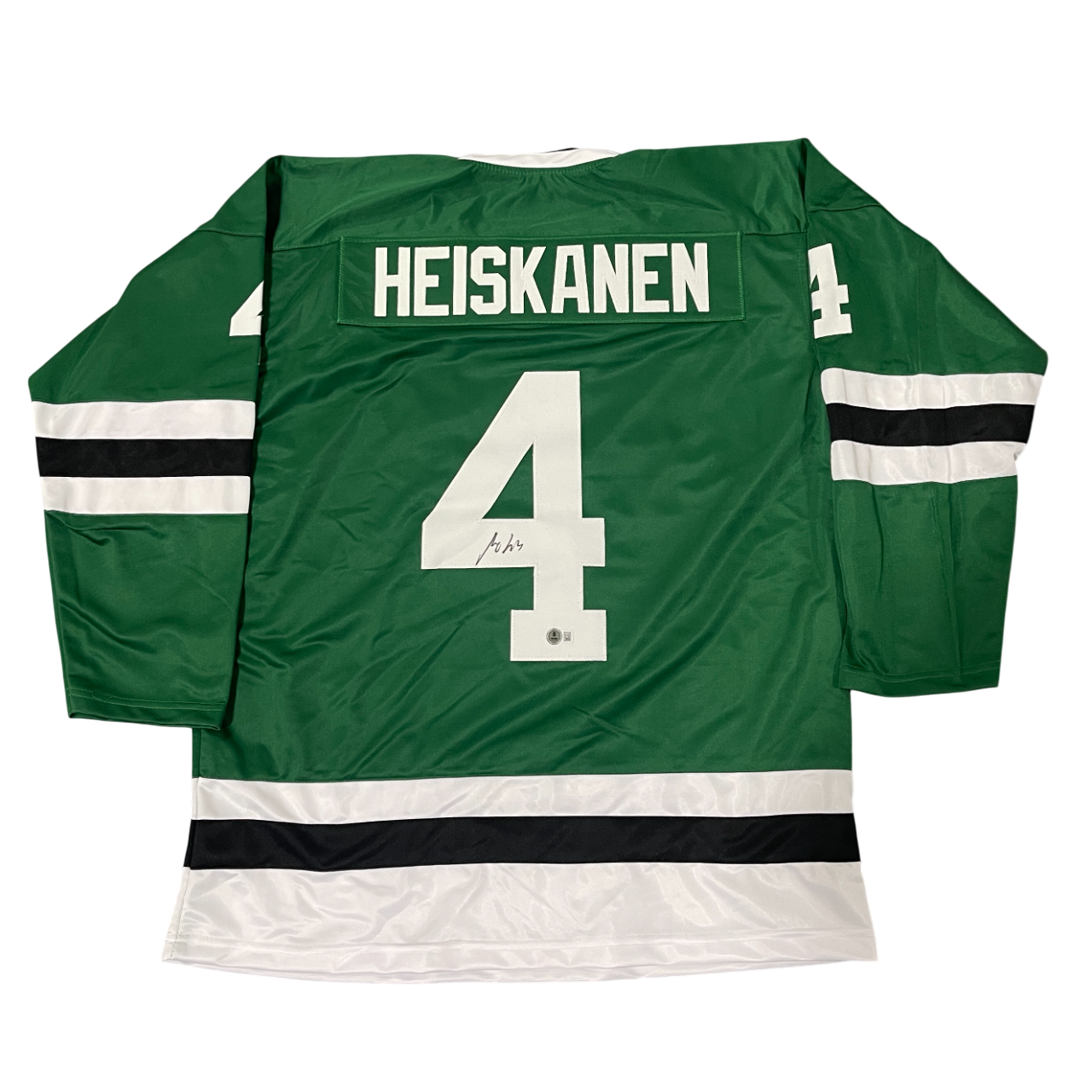 Miro Heiskanen Signed Custom Jersey Beckett Witness Authenticated-Powers Sports Memorabilia