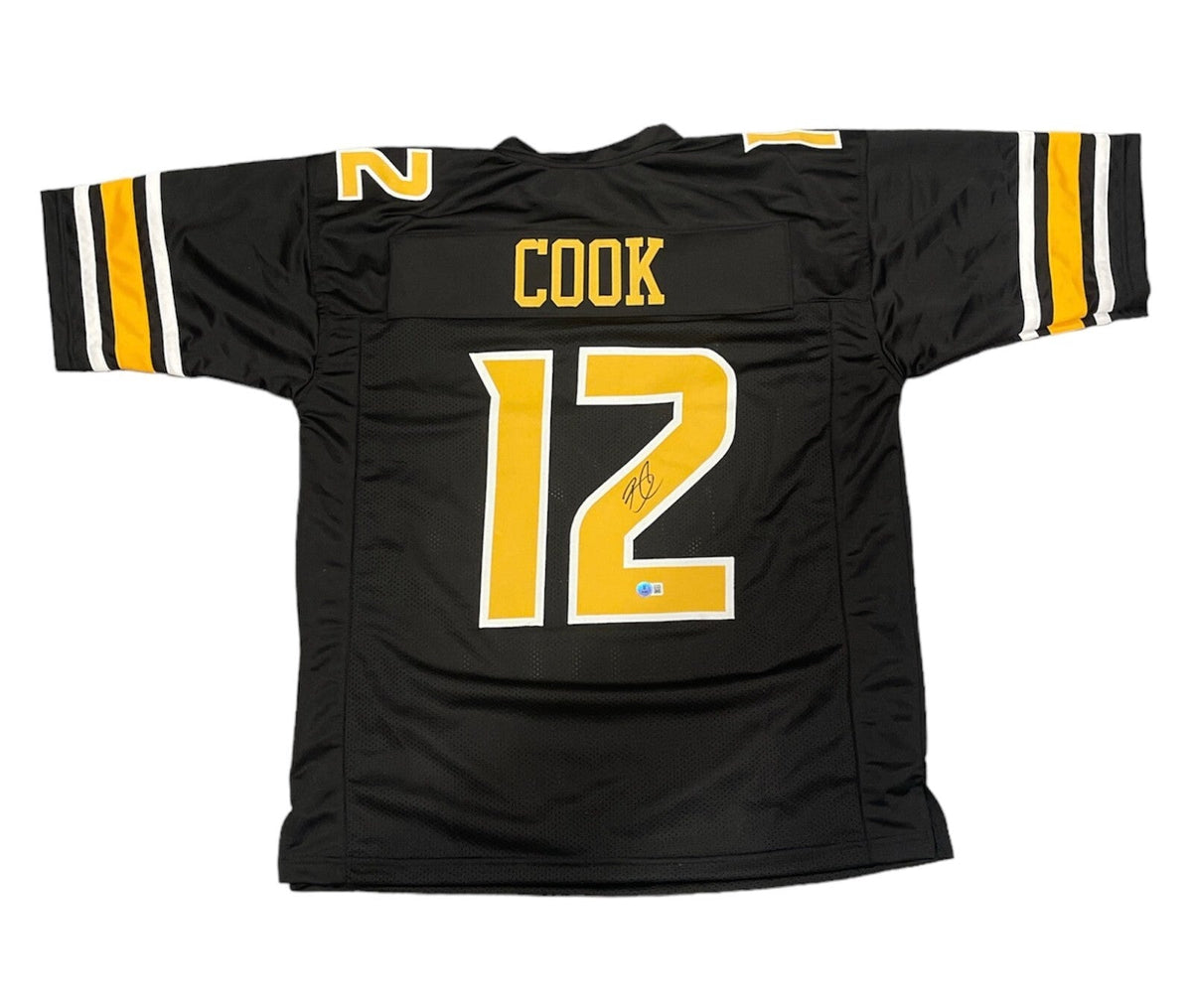 Brady Cook Signed Missouri Tigers Custom Jersey Beckett Witness BAS COA-Powers Sports Memorabilia