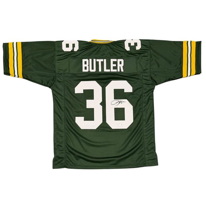 LeRoy Butler Signed Custom Jersey JSA Witness Authenticated - Green Jersey-Powers Sports Memorabilia