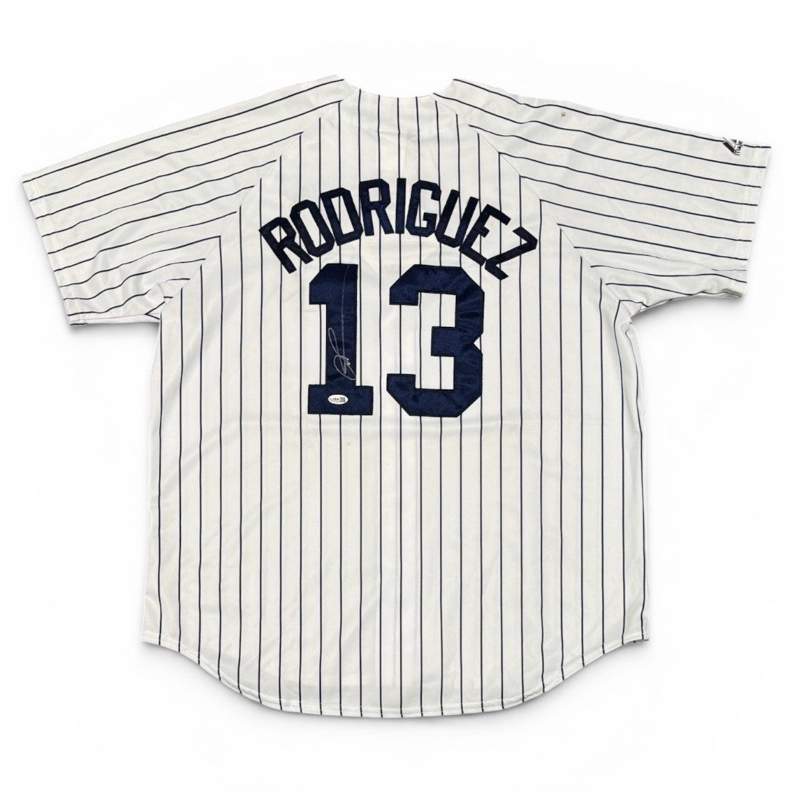 Alex Rodriguez Signed New York Yankees Majestic Jersey JSA Authenticated-Powers Sports Memorabilia