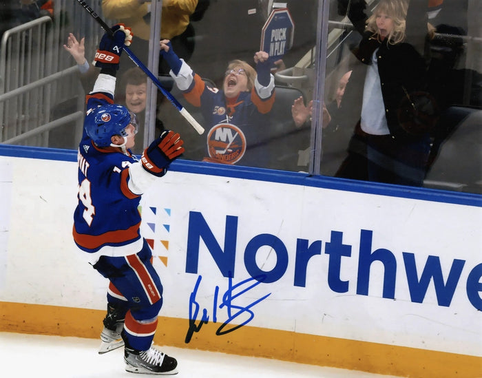 Bo Horvat Signed New York Islanders 8x10 Photo LSCM Authenticated #2 - Variant Bo #2-Powers Sports Memorabilia