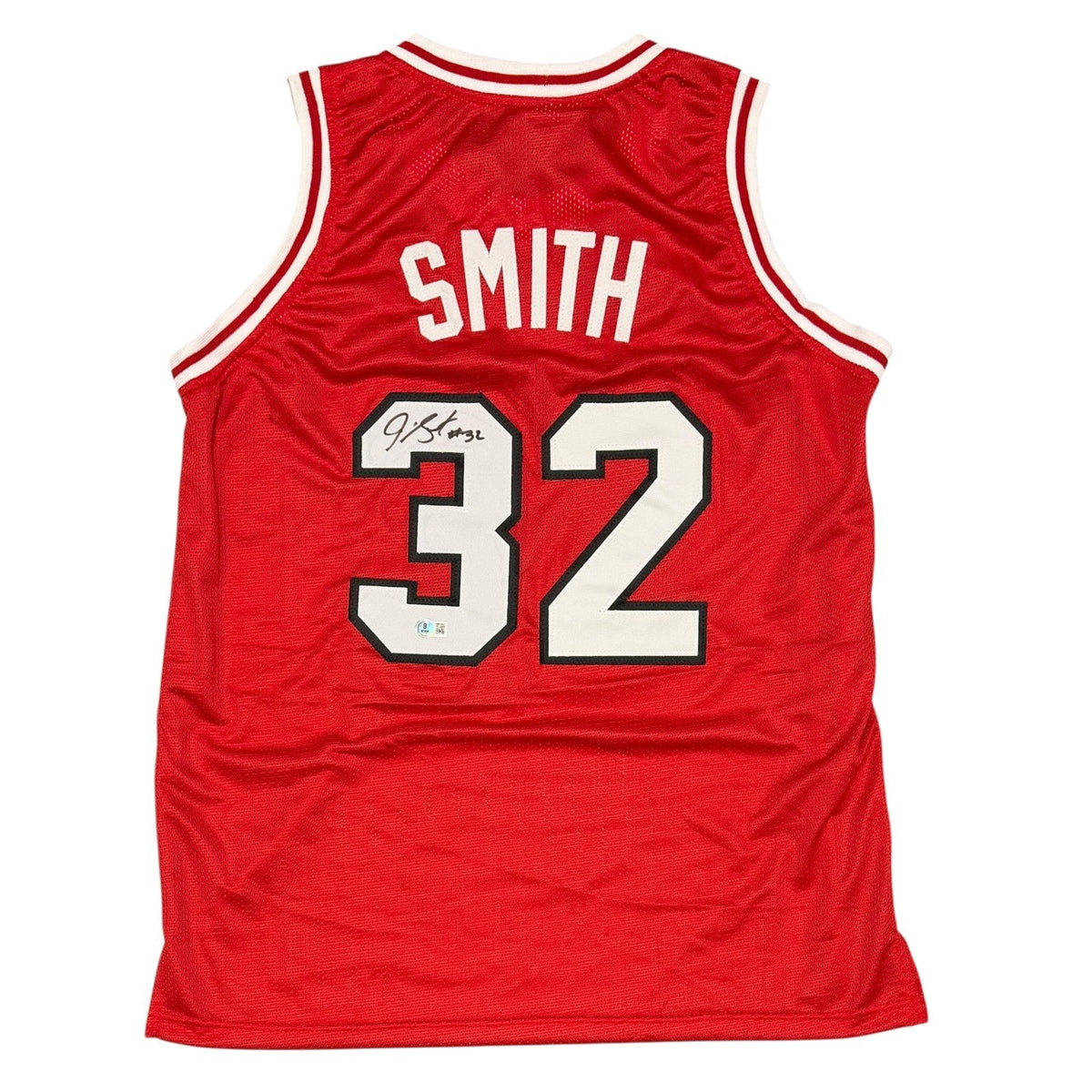 Joe Smith Signed Maryland Terrapins Custom Jersey Beckett Witness Authenticated-Powers Sports Memorabilia