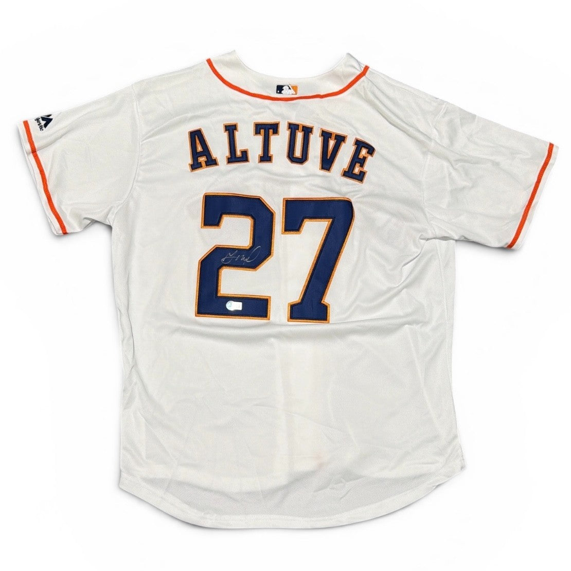 Jose Altuve Signed Custom Replica Jersey Beckett Authenticated-Powers Sports Memorabilia