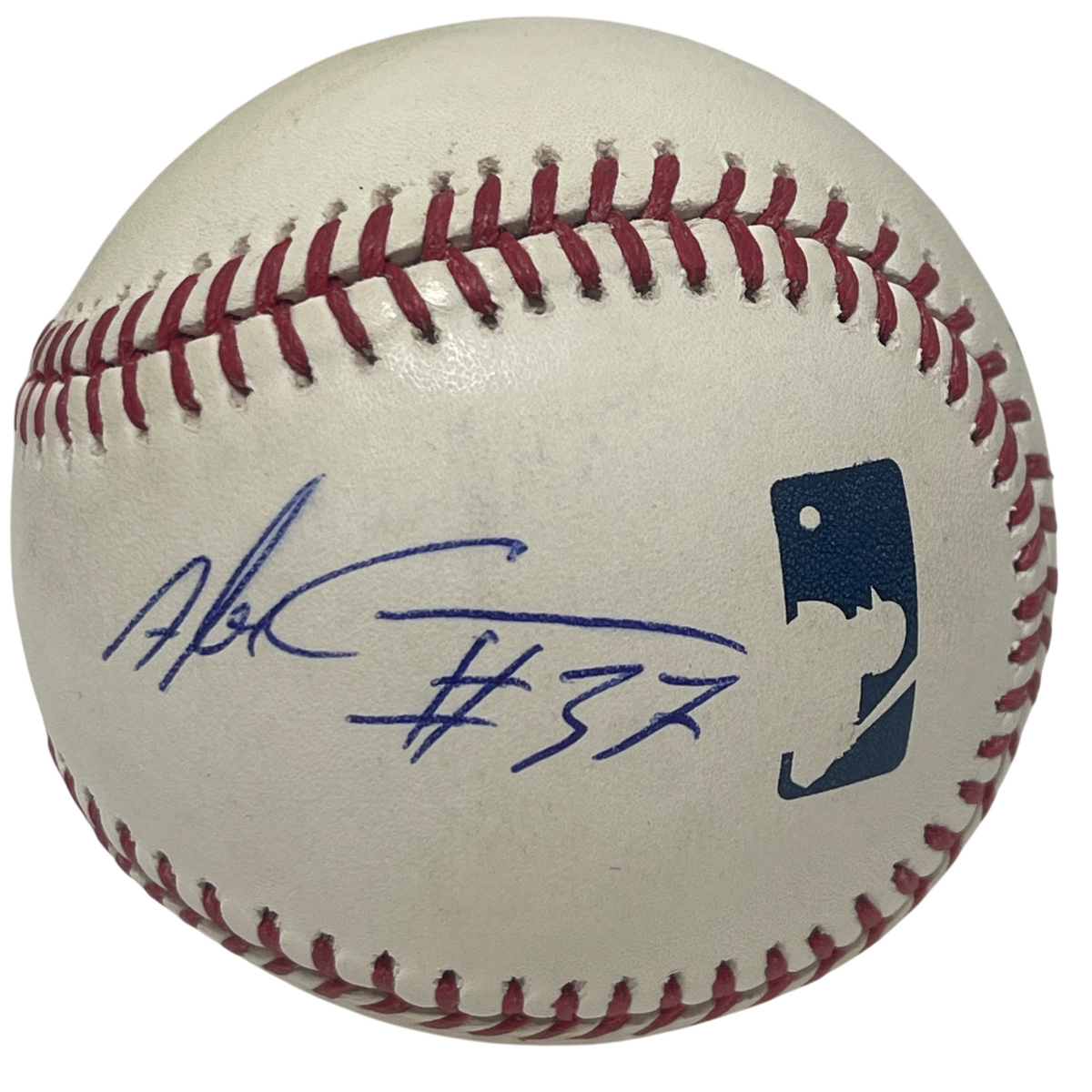 Alex Colome Signed ROMLB Baseball Tampa Bay Rays LSCM Authenticated-Powers Sports Memorabilia