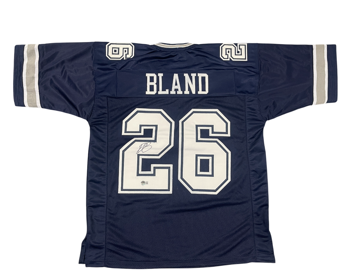 DaRon Bland Signed Custom Jersey Beckett Witness Authenticated-Powers Sports Memorabilia
