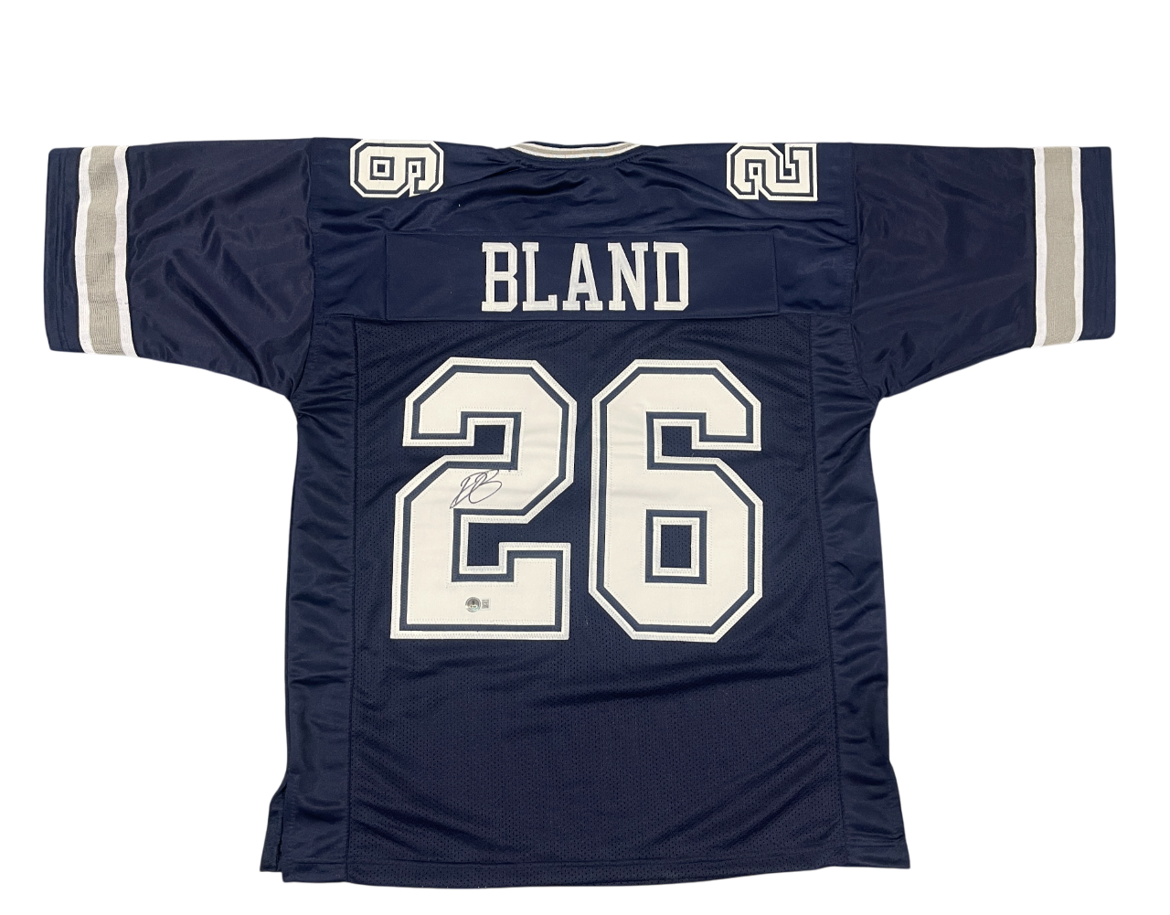 DaRon Bland Signed Custom Jersey Beckett Witness Authenticated-Powers Sports Memorabilia
