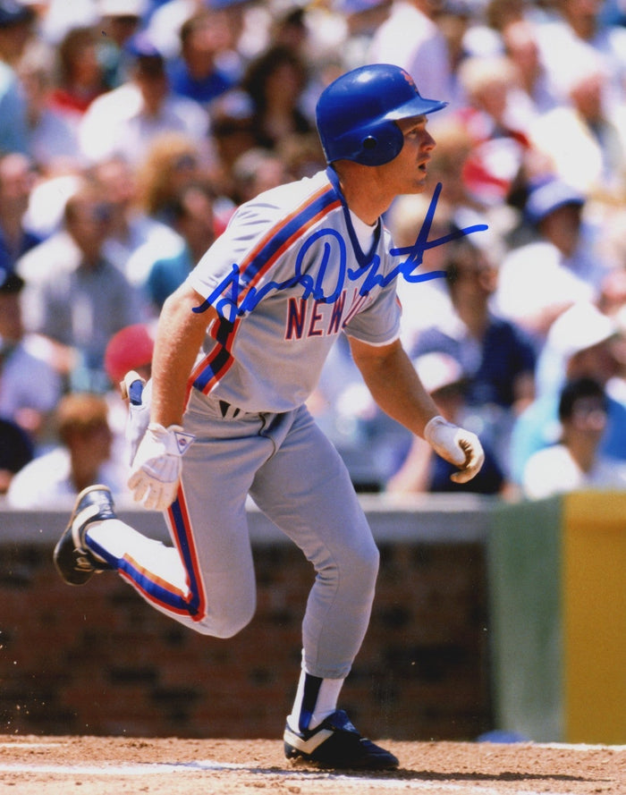 Lenny Dykstra Signed New York Mets 8x10 Photo LSCM Authenticated #2 - Variant sku-44673564836031-Powers Sports Memorabilia