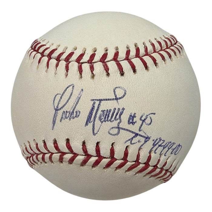 Pedro Martinez Signed ROMLB Baseball w/ CY Young Ins JSA Authenticated Red Sox-Powers Sports Memorabilia