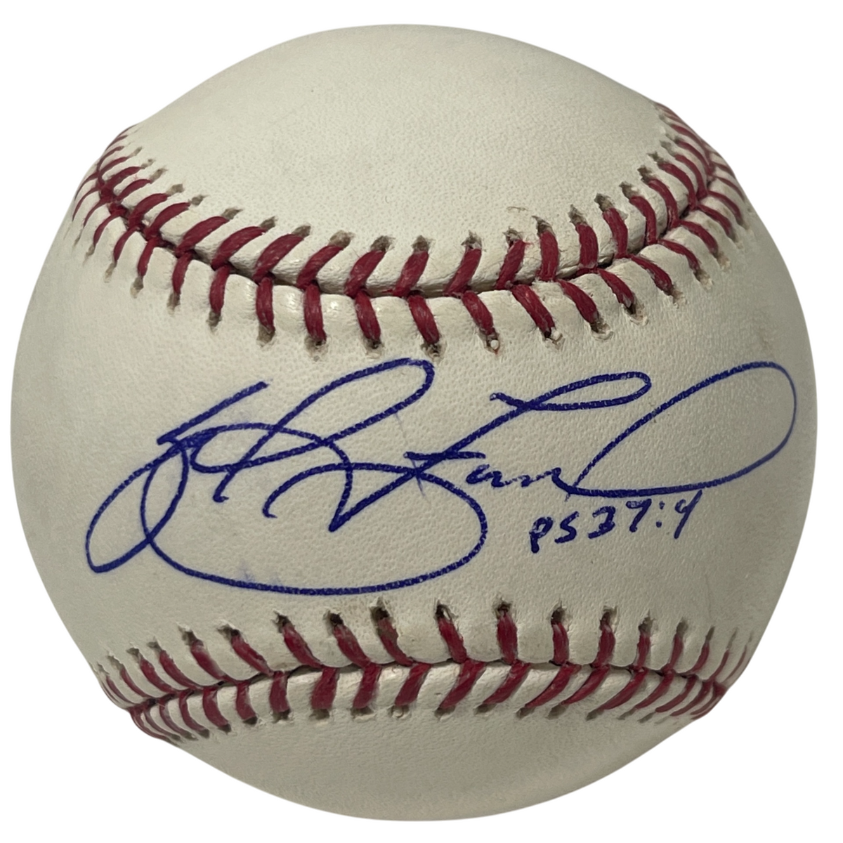 Sal Fasano Signed ROMLB Baseball Philadelphia Phillies LSCM Authenticated-Powers Sports Memorabilia
