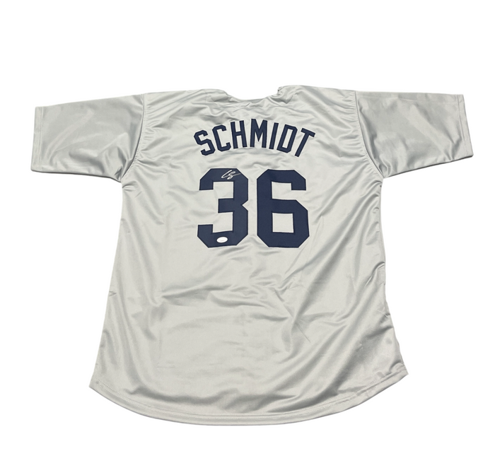 Clarke Schmidt Signed Autographed New York Yankees Custom Jersey JSA COA-Powers Sports Memorabilia