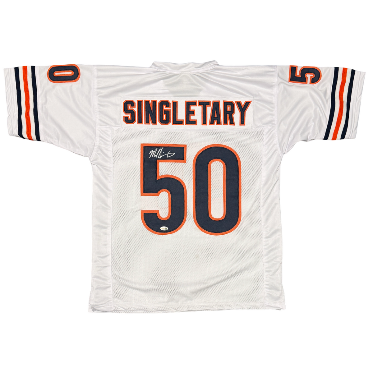 Mike Singletary Signed Custom Jersey JSA Witness Authenticated-Powers Sports Memorabilia