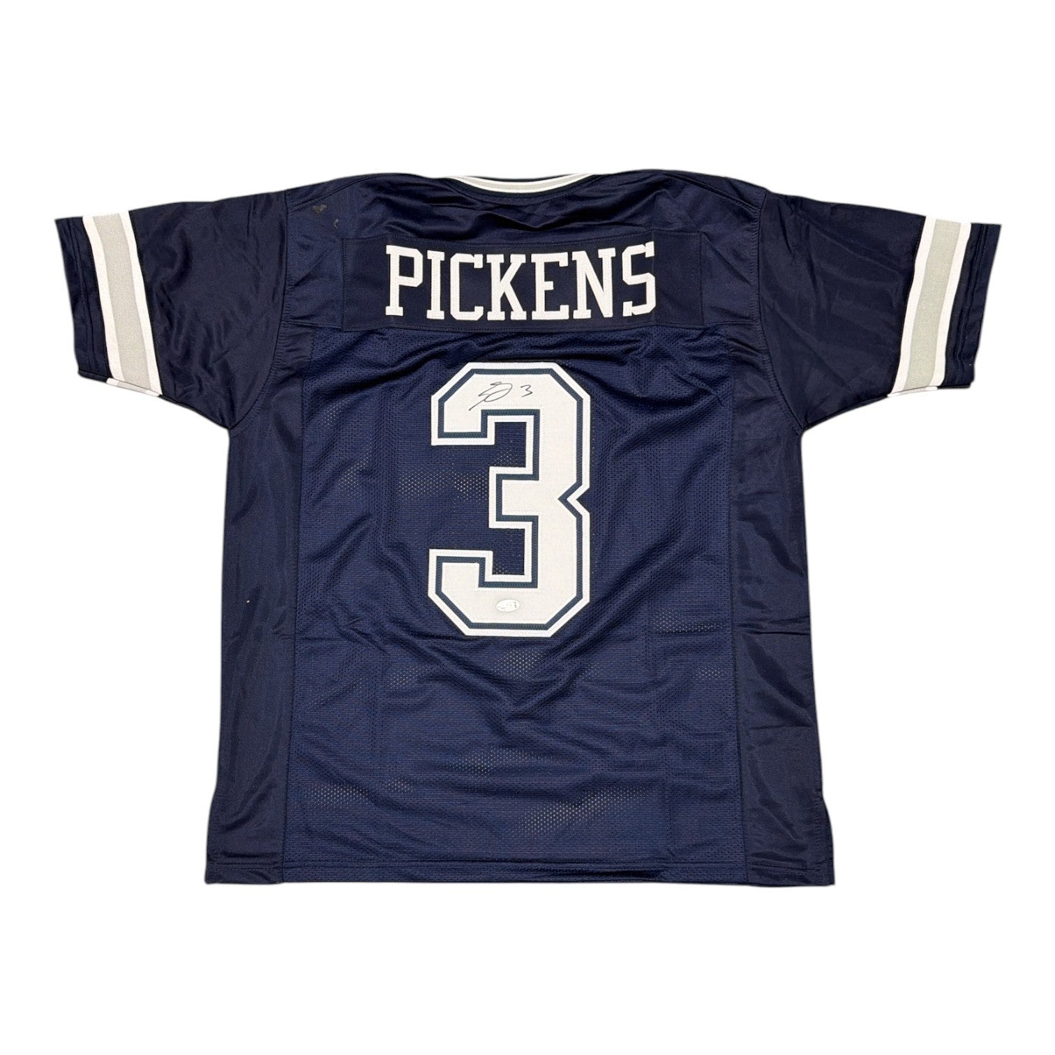 George Pickens Signed Custom Jersey JSA Witness Authenticated - Navy Jersey-Powers Sports Memorabilia