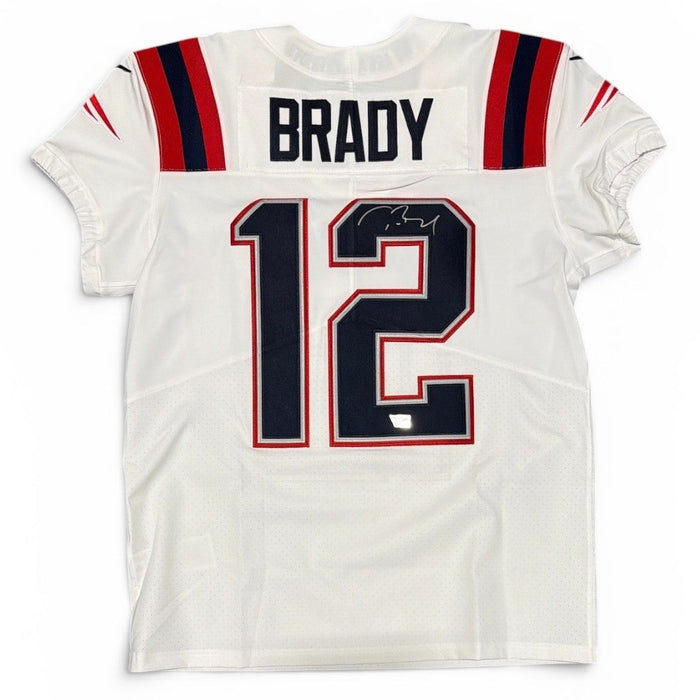Tom Brady Signed New England Patriots Nike Elite Jersey FANATICS Authenticated-Powers Sports Memorabilia
