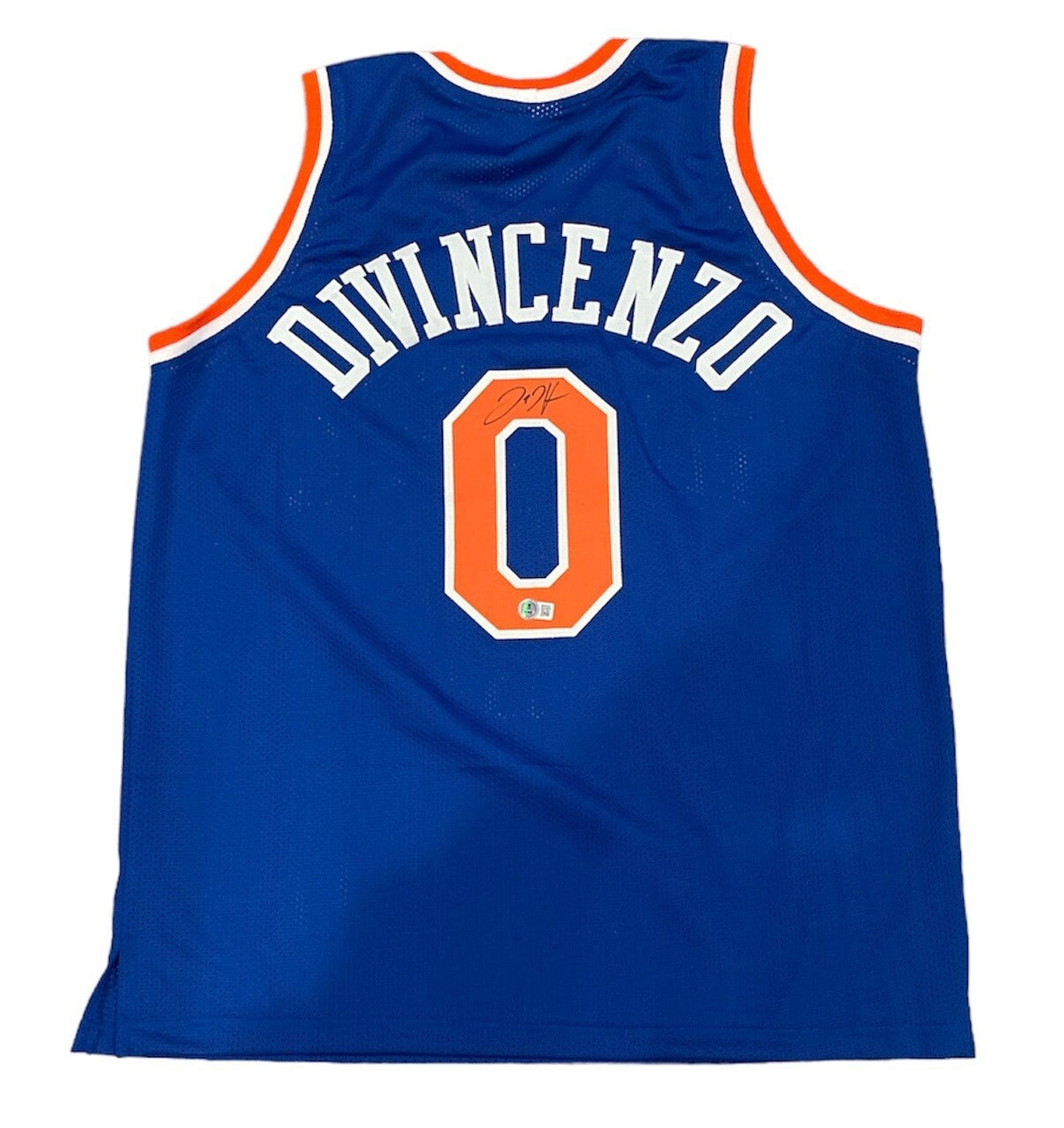Donte DiVincenzo Signed Custom Jersey Beckett Witness Authenticated-Powers Sports Memorabilia
