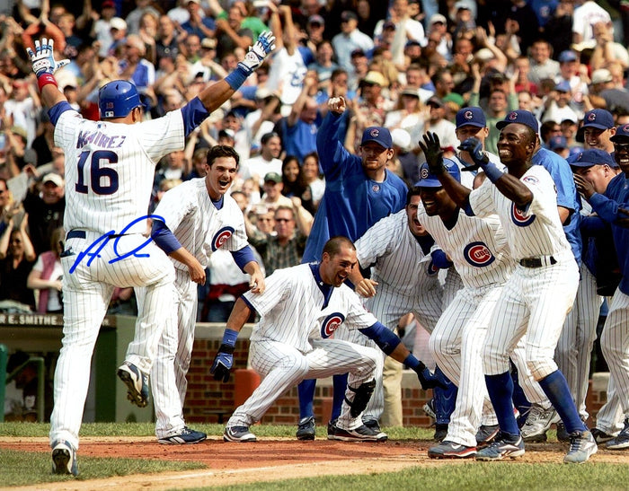 Aramis Ramirez Signed Chicago Cubs 8x10 Photo LSCM Authenticated #1-Powers Sports Memorabilia