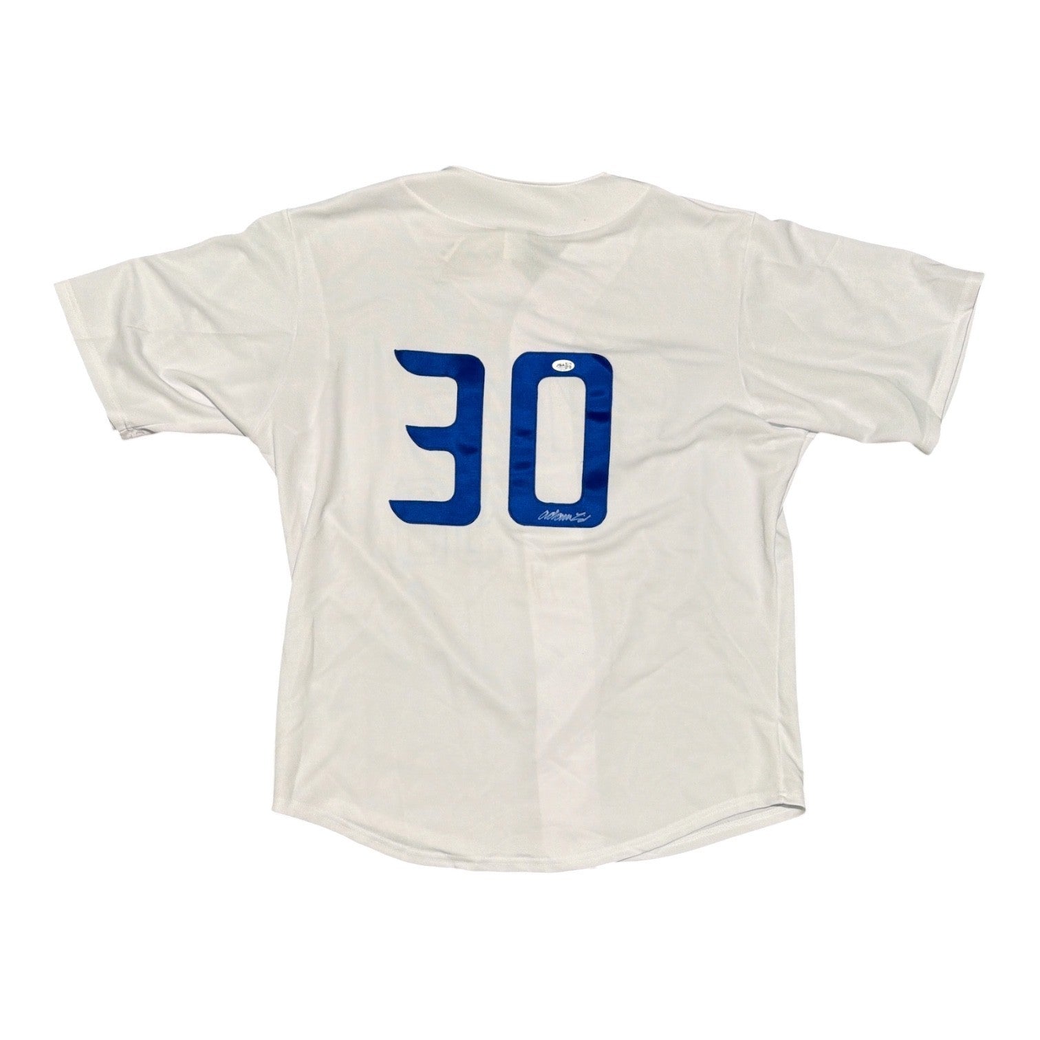 Adam Lind Signed Syracuse SkyChiefs Authentic Jersey JSA Authenticated Toronto Blue Jays-Powers Sports Memorabilia
