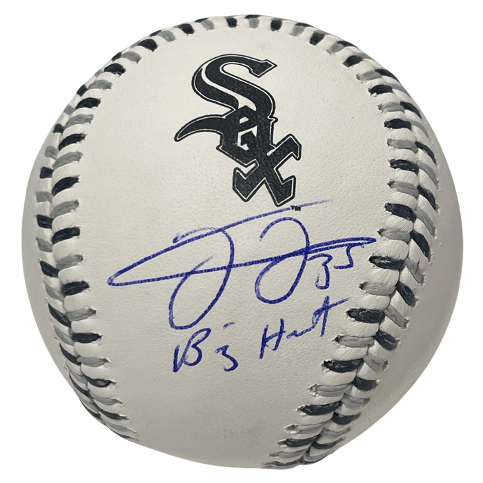 Frank Thomas Signed White Sox Logo ROMLB Baseball w/ Big Hurt Beckett W Beckett Authenticated-Powers Sports Memorabilia