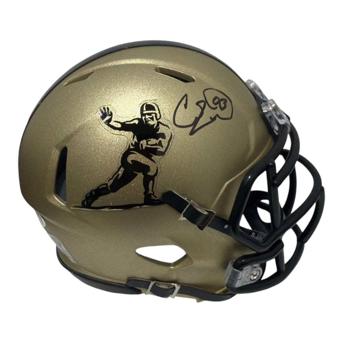 Charlie Ward Signed Autographed Heisman Logo Speed Mini Helmet JSA Witness COA-Powers Sports Memorabilia