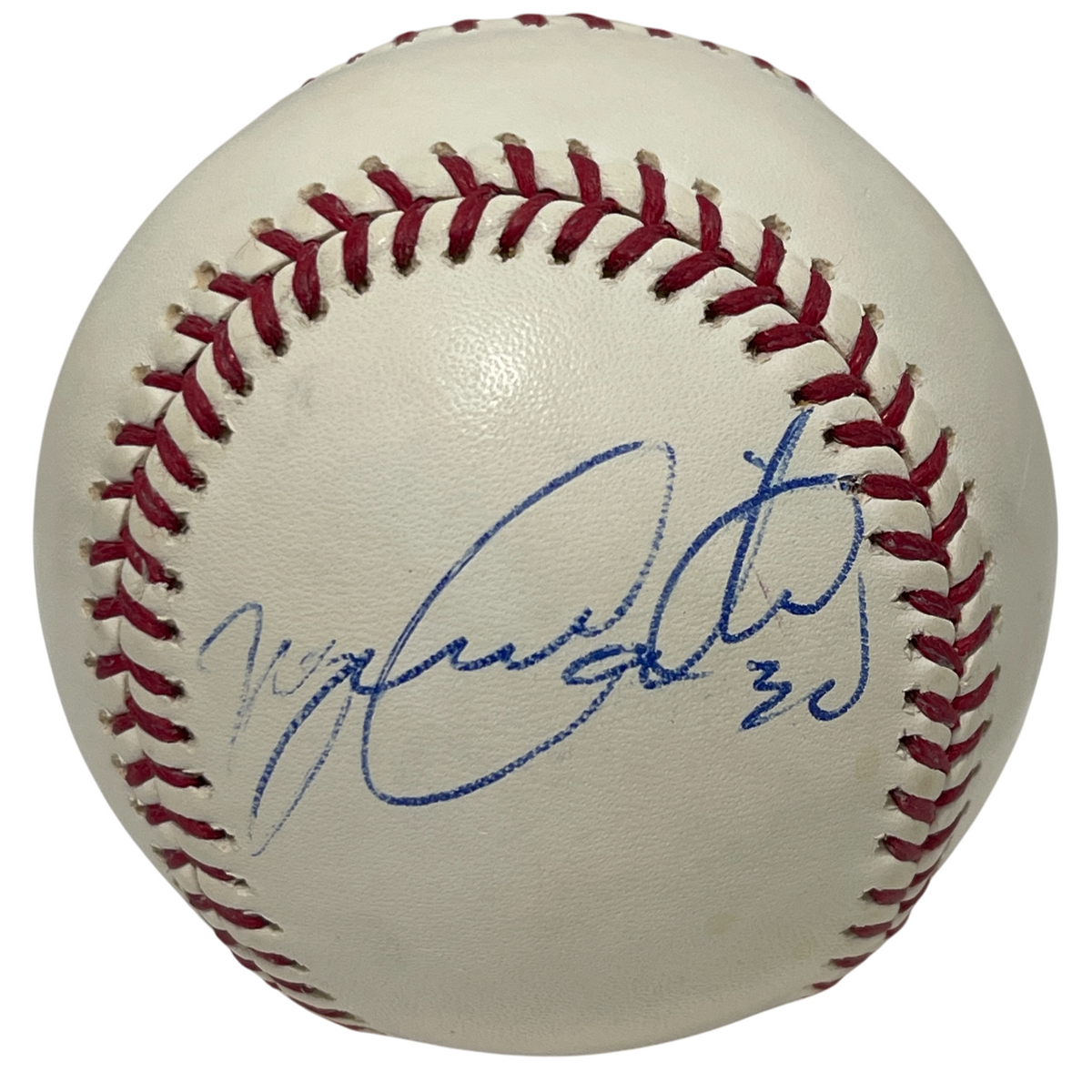Miguel Olivo Signed ROMLB Baseball Seattle Mariners LSCM Authenticated-Powers Sports Memorabilia