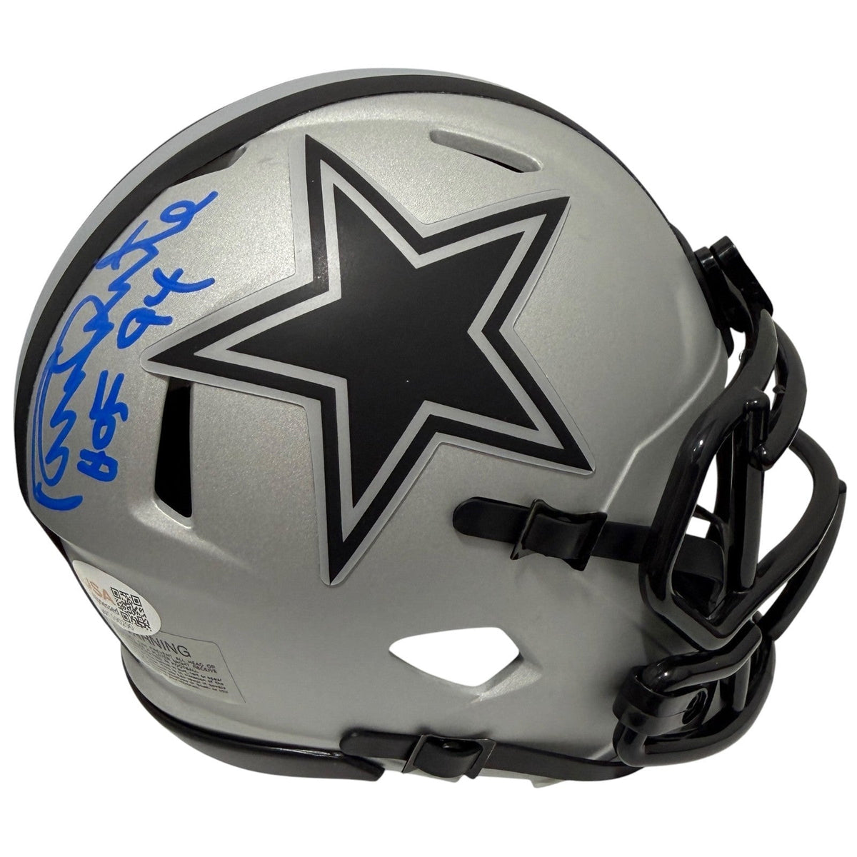Randy White Signed Dallas Cowboys Rave Mini Helmet w/ HOF 94 JSA Witness COA-Powers Sports Memorabilia