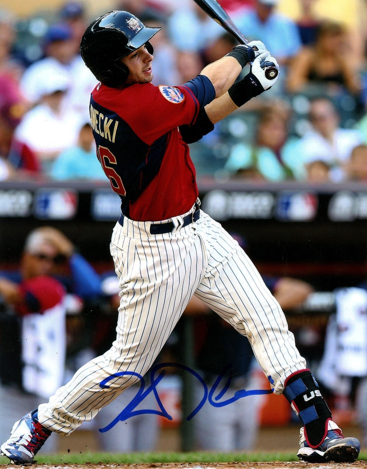 Kevin Plawecki Signed Futures Game 8x10 Photo LSCM Authenticated #8 Mets-Powers Sports Memorabilia