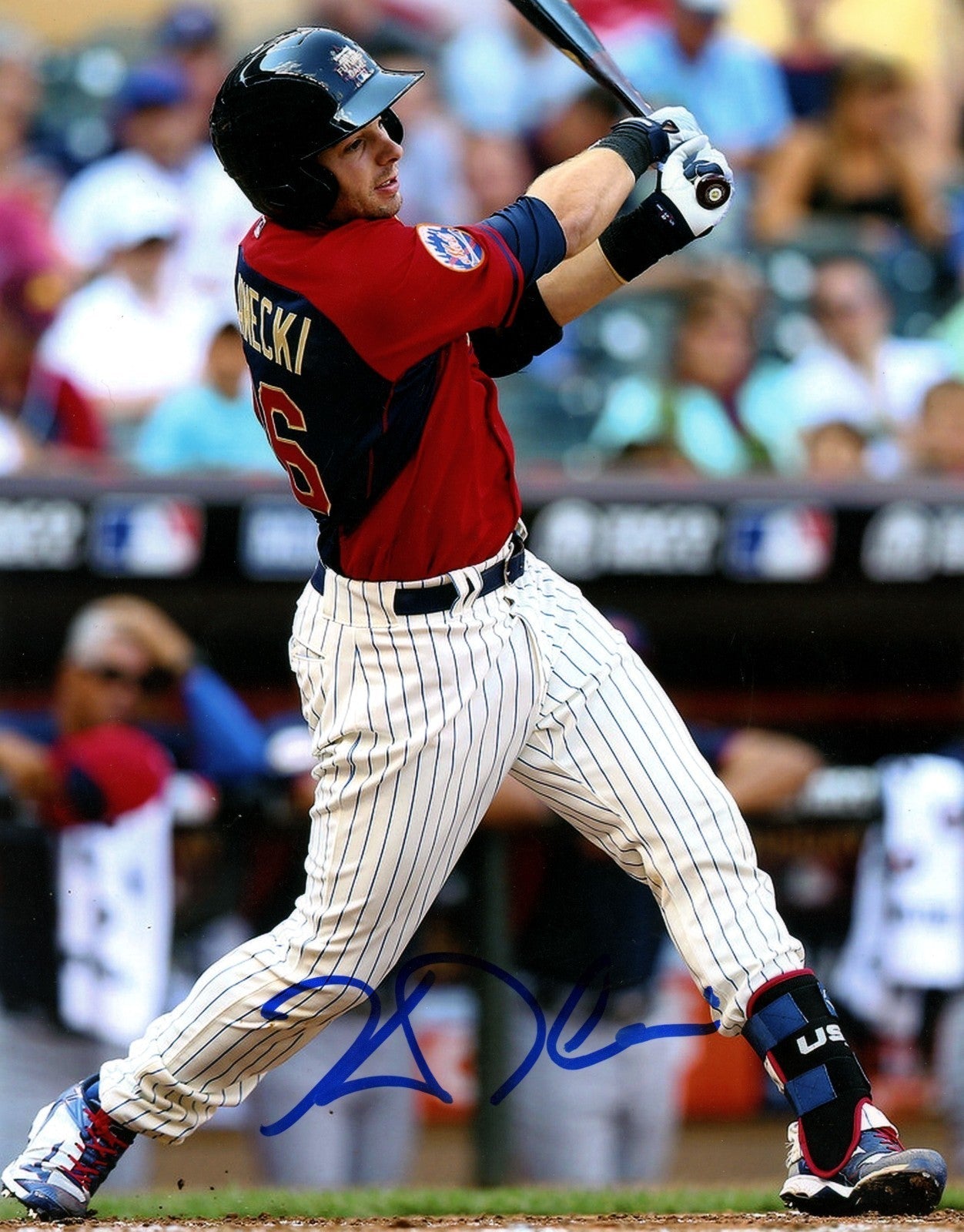 Kevin Plawecki Signed Futures Game 8x10 Photo LSCM Authenticated #8 Mets-Powers Sports Memorabilia